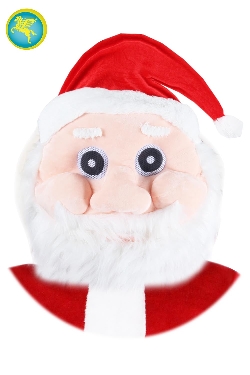 TESTA MASCOTTE DI BABBO NATALE